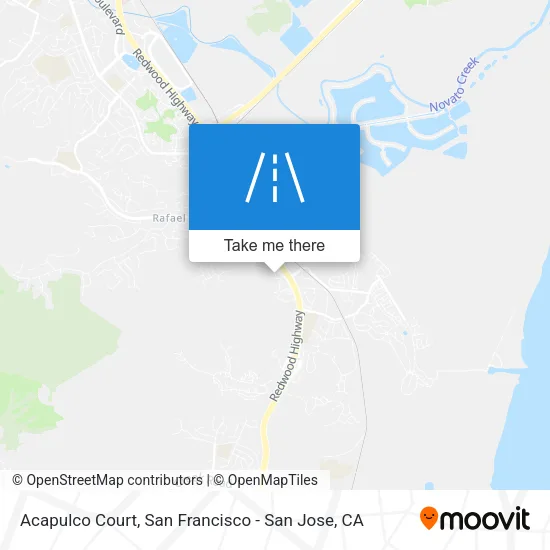 Acapulco Court map