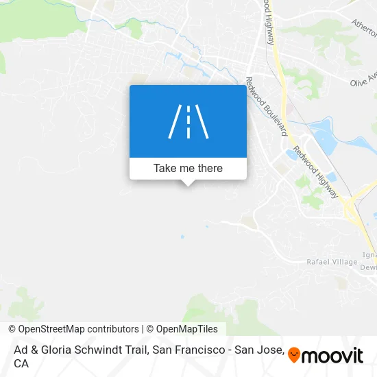 Ad & Gloria Schwindt Trail map