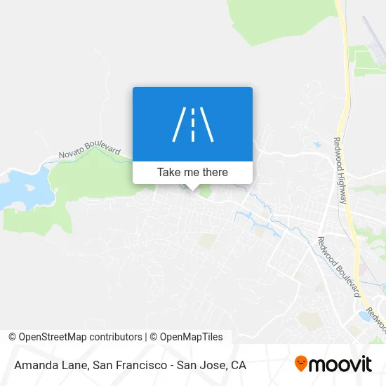 Amanda Lane map