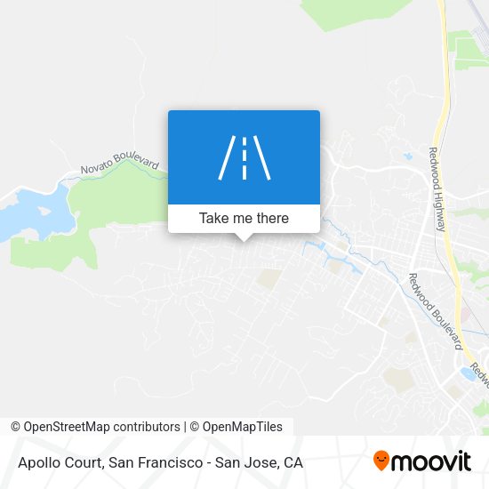 Mapa de Apollo Court