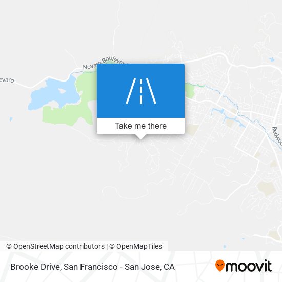 Brooke Drive map