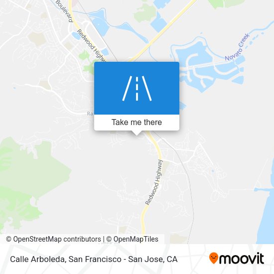 Mapa de Calle Arboleda