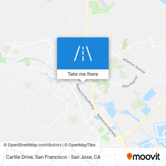 Carlile Drive map