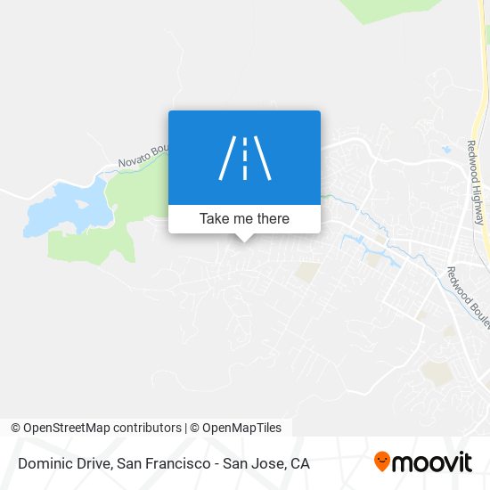 Mapa de Dominic Drive