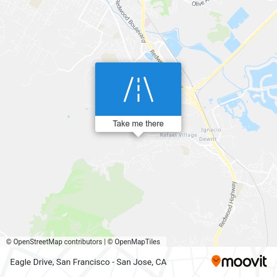 Mapa de Eagle Drive
