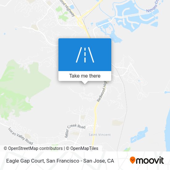 Mapa de Eagle Gap Court