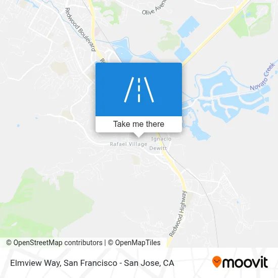 Elmview Way map