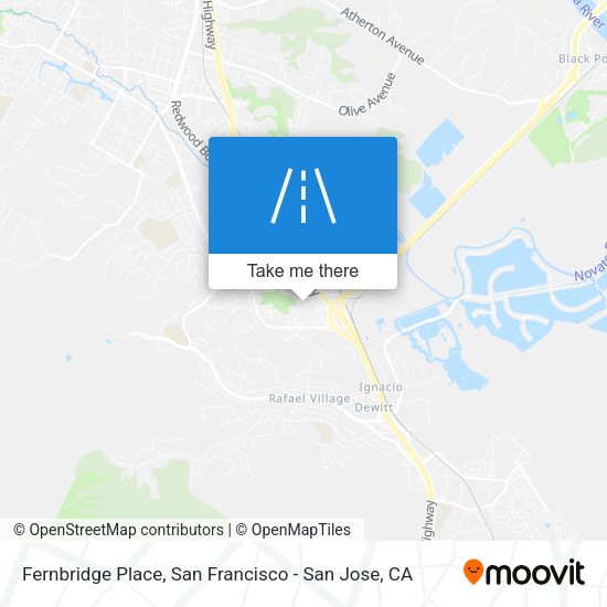 Mapa de Fernbridge Place
