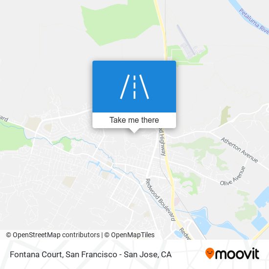 Fontana Court map