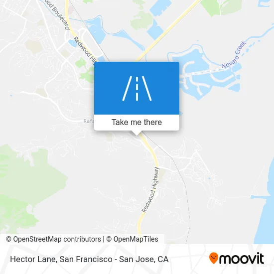 Hector Lane map