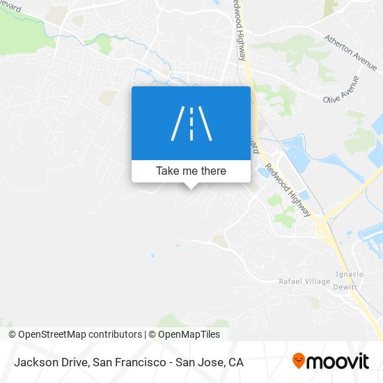 Mapa de Jackson Drive