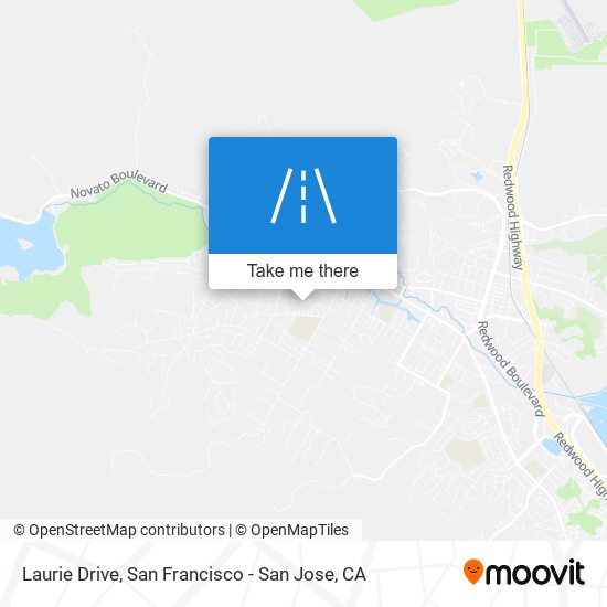 Laurie Drive map