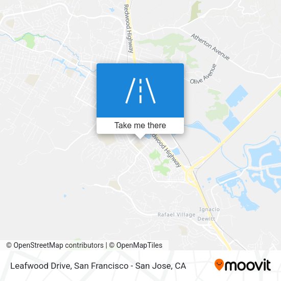 Mapa de Leafwood Drive