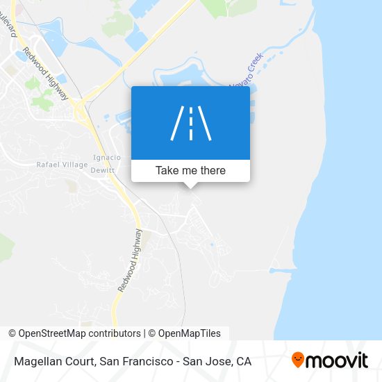 Mapa de Magellan Court