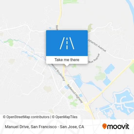 Manuel Drive map