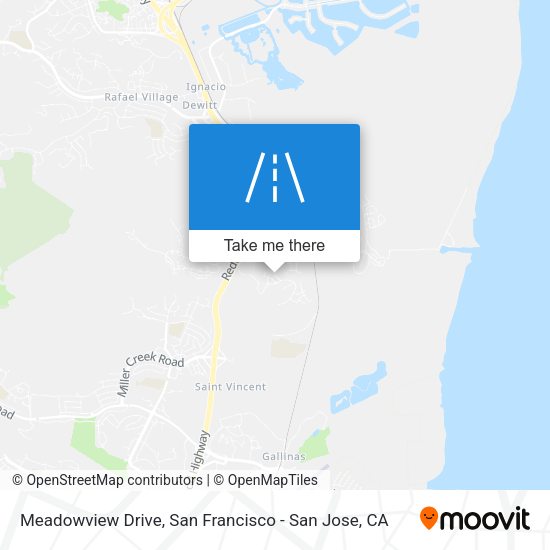 Mapa de Meadowview Drive