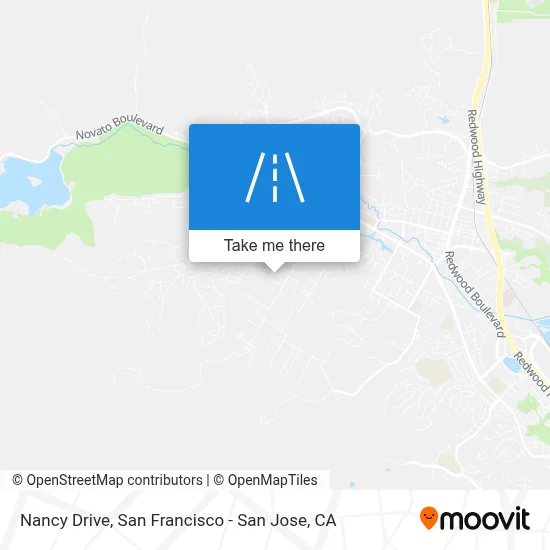 Nancy Drive map