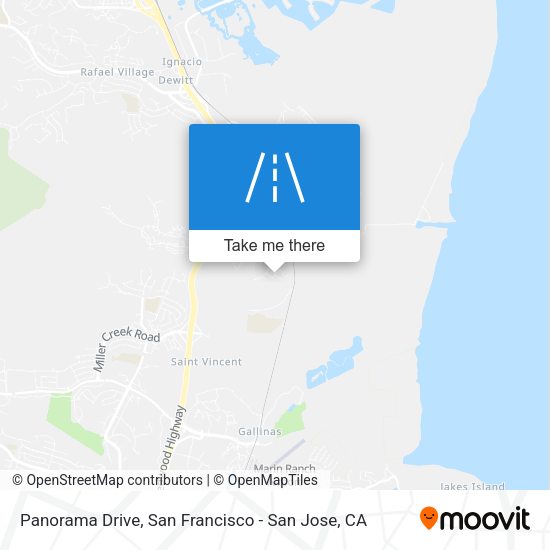 Mapa de Panorama Drive