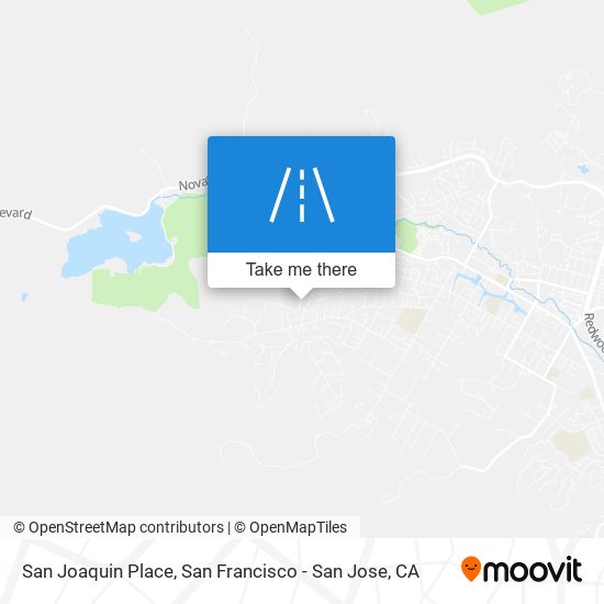 San Joaquin Place map