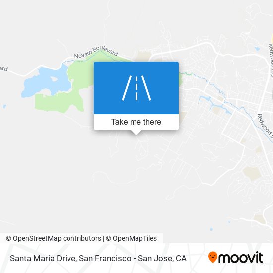 Santa Maria Drive map