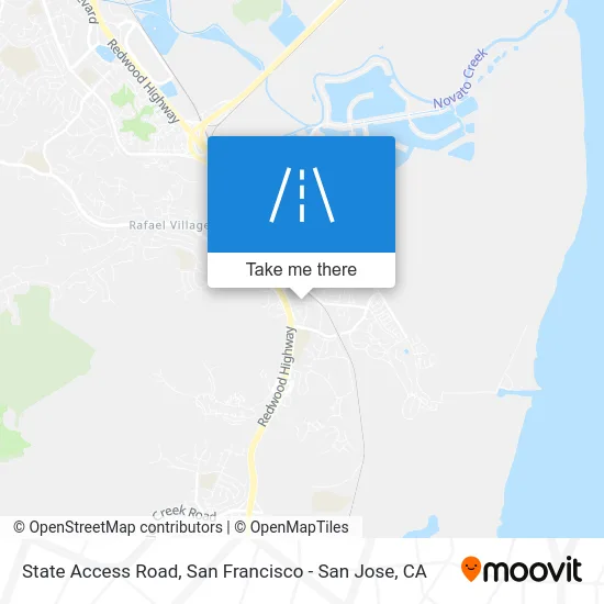 State Access Road map