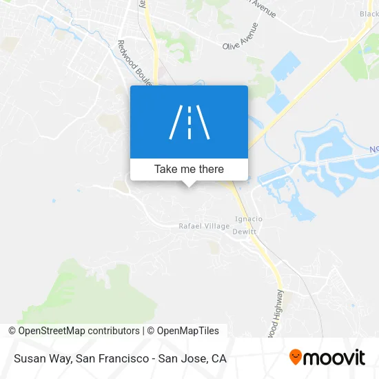 Susan Way map