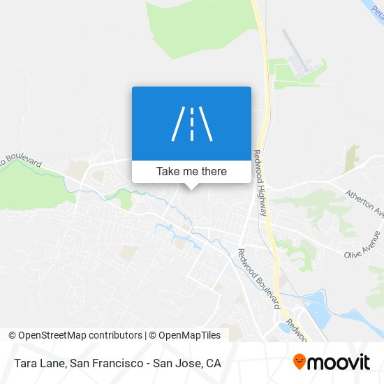 Mapa de Tara Lane