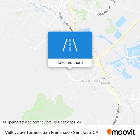 Valleyview Terrace map