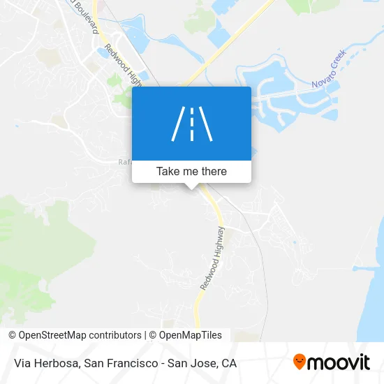 Via Herbosa map