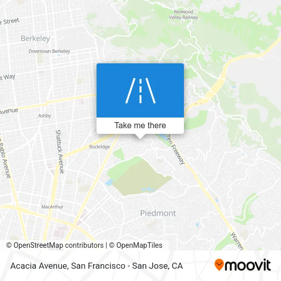 Acacia Avenue map