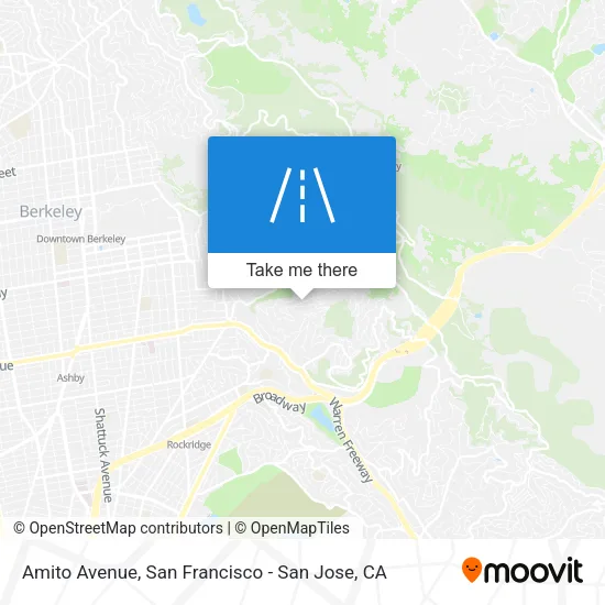 Amito Avenue map
