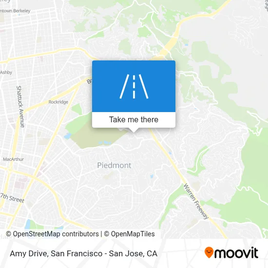Amy Drive map