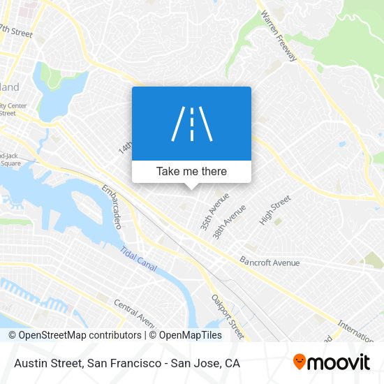 Mapa de Austin Street