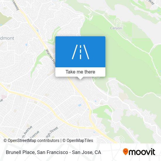 Mapa de Brunell Place