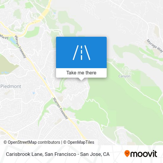 Carisbrook Lane map