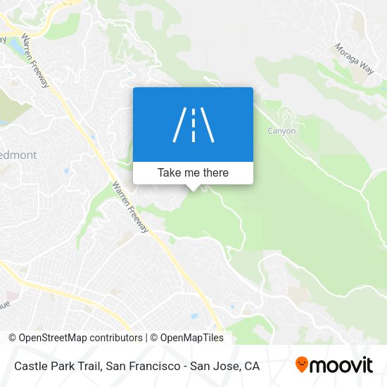 Castle Park Trail map