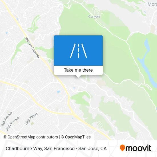 Chadbourne Way map