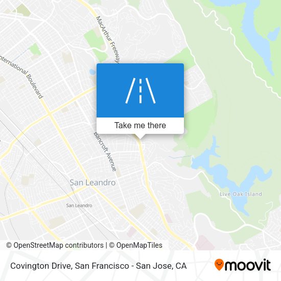 Mapa de Covington Drive