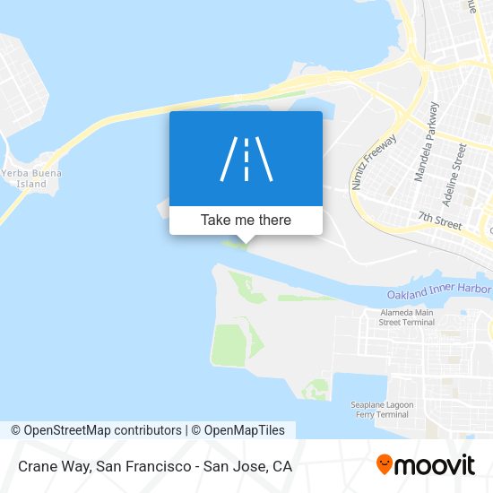 Mapa de Crane Way
