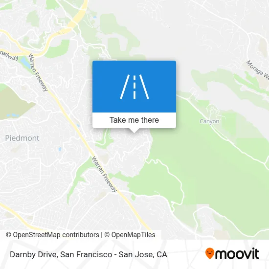 Darnby Drive map