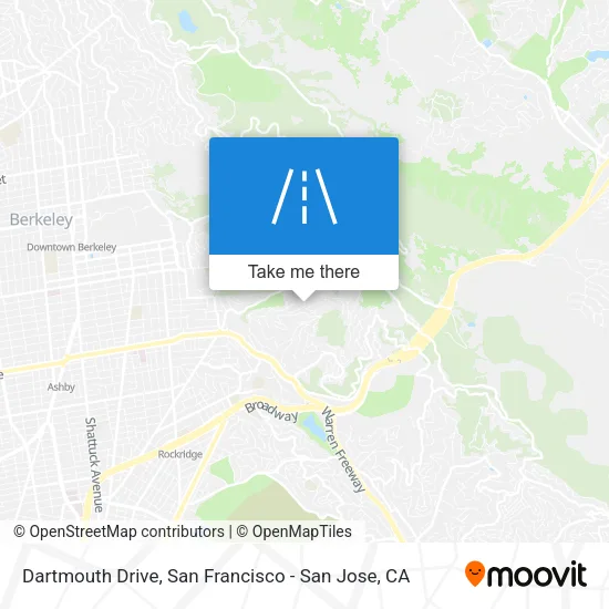 Dartmouth Drive map