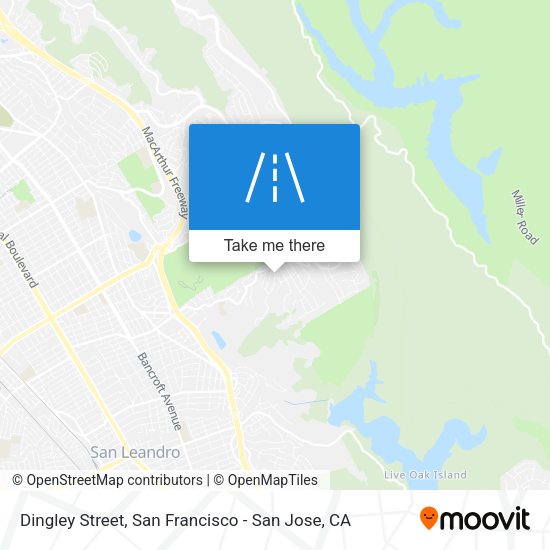 Mapa de Dingley Street