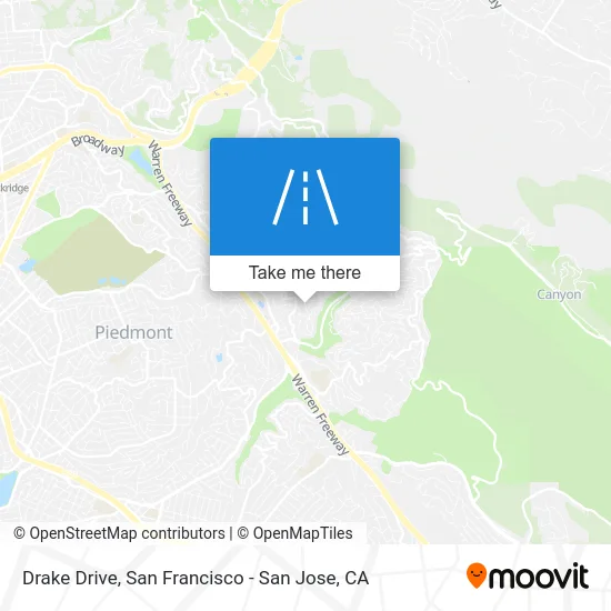 Drake Drive map