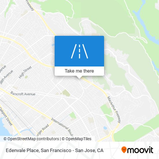 Edenvale Place map