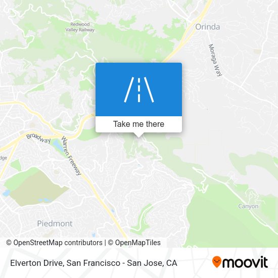 Mapa de Elverton Drive