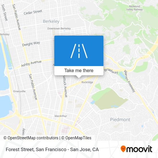 Mapa de Forest Street