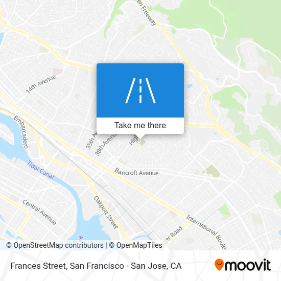 Frances Street map