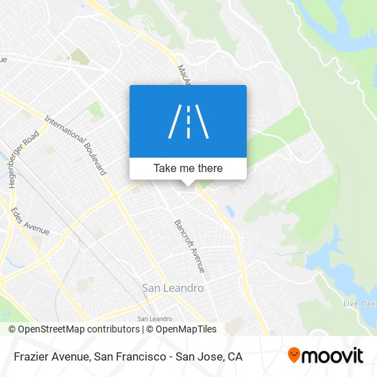 Mapa de Frazier Avenue