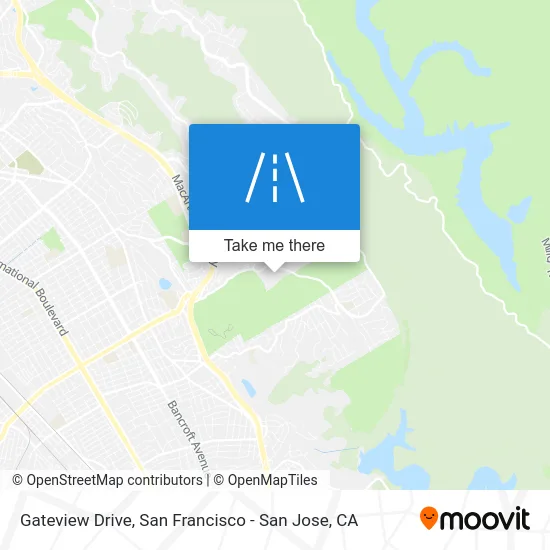 Gateview Drive map