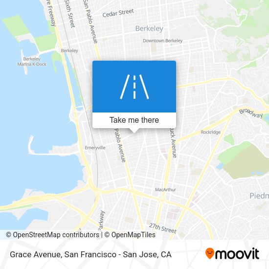 Mapa de Grace Avenue